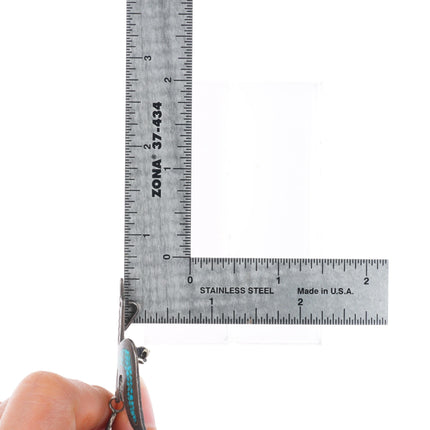 Tommy Singer Navajo sterling silver chip inlay peyote bird pendant/pin-brooch