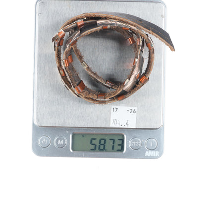 25" Vintage Navajo sterling silver Hatband concho belt