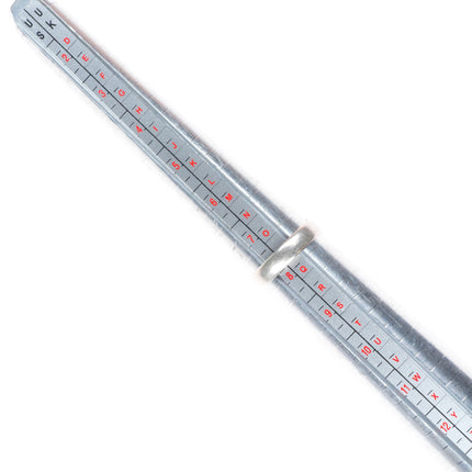 sz8 Vintage Navajo sterling silver Arizona Gem Silica ring