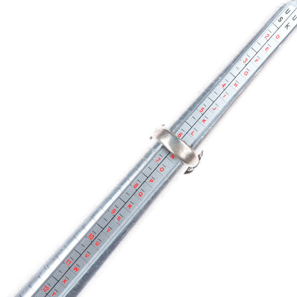 sz6.5 Vintage Navajo sterling silver high grade turquoise ring