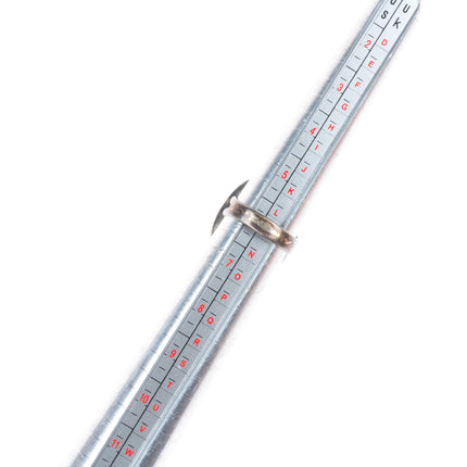 sz6 vintage Navajo sterling silver ring with nice turquoise