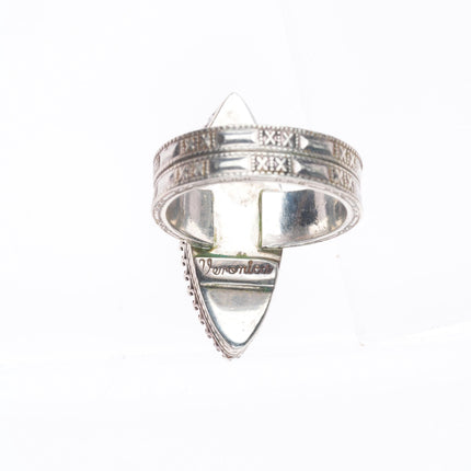 sz10 Veronica Poblano Zuni sterling silver sugilite ring