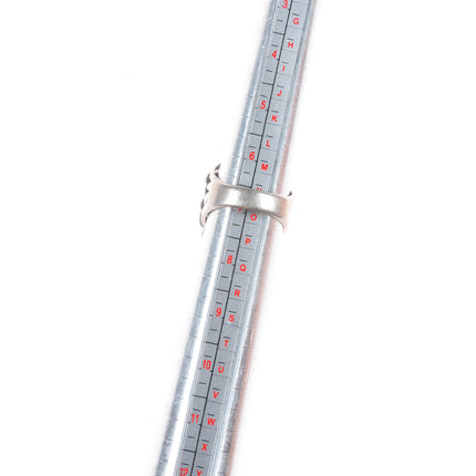 sz7 vintage Navajo sterling silver ring with square green turquoise