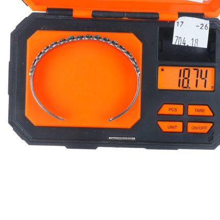 6.25" 1940's Zuni sterling silver snake eye turquoise arrow stamps cuff bracelet