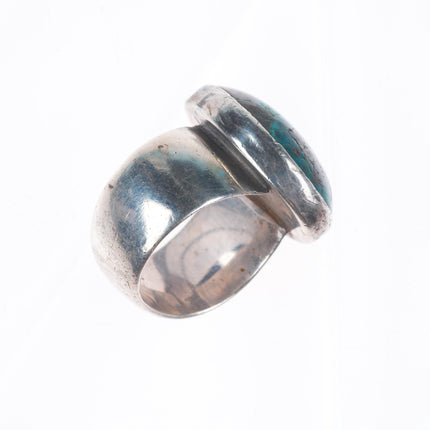 sz7 Vintage MK southwestern sterling silver Arizona Azurite size 7 ring