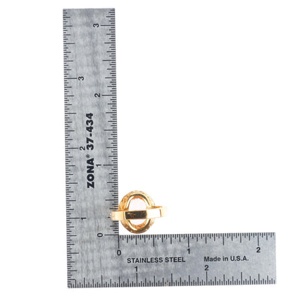 sz5 18k Rose Gold 4ct Morganite and natural diamond cocktail size 5 ring