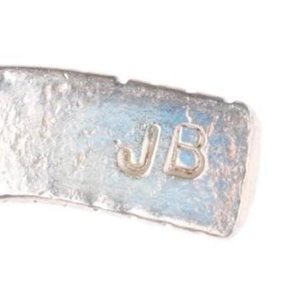 17" JB Navajo sterling silver squash blossom choker necklace