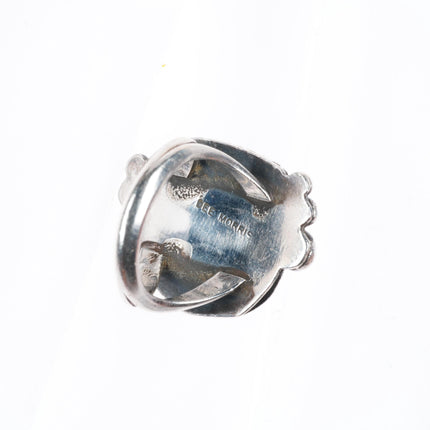 sz6 Dee Morris vintage Bisbee turquoise southwestern sterling silver ring