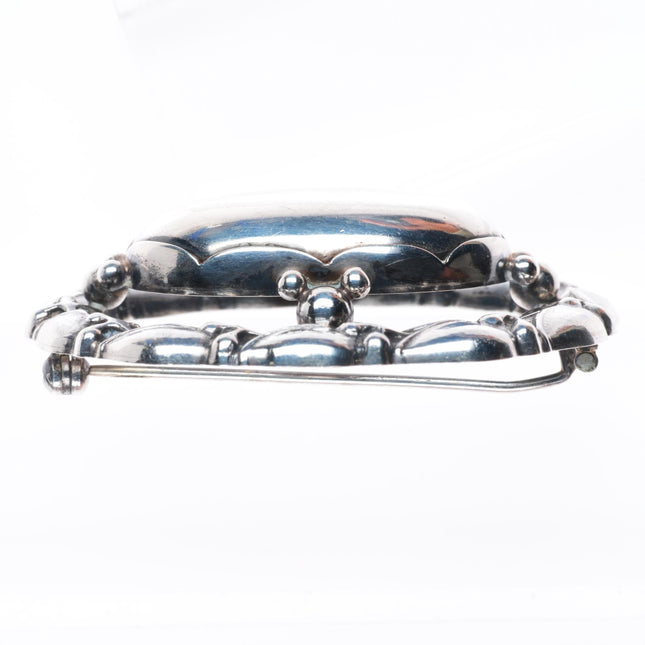 Vintage Georg Jensen sterling silver 108 Art Deco brooch/pin