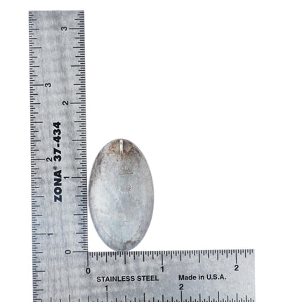 Weaver Selina Hopi overlay necklace pendant sterling silver