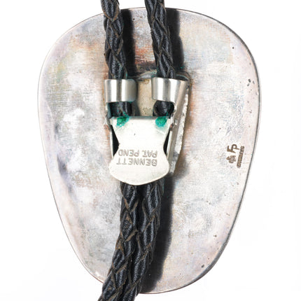 c1970 Frank Patania Thunderbird Shop sterling silver abstract modernist bolo tie
