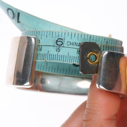 6.25" Patricia Platero Navajo Sugilite, Variscite, Coral inlay cuff bracelet