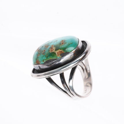 sz6.25 vintage Navajo sterling silver Royston turquoise ring