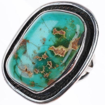 sz6.25 vintage Navajo sterling silver Royston turquoise ring