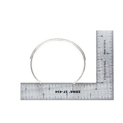 6.3" Mark Yazzie Navajo 14k gold - sterling silver storyteller cuff bracelet