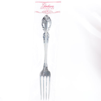 Gorham Melrose Sterling silver Dinner fork 7.75" New old stock in bags