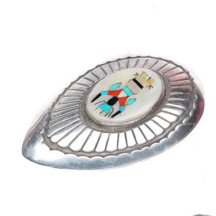 Big Atkinsons Trading Post-Mary Smith Navajo sterling silver Ghan dancer pendant