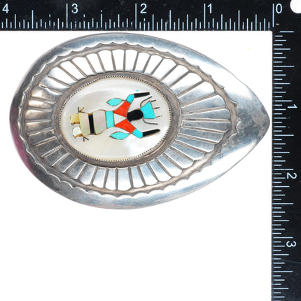 Big Atkinsons Trading Post-Mary Smith Navajo sterling silver Ghan dancer pendant