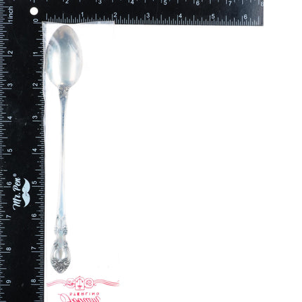 Gorham Melrose Sterling silver Iced Tea Spoon 7 5/8" New old stock in bags