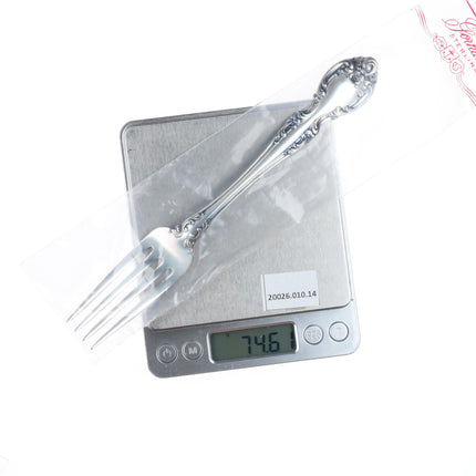 Gorham Melrose Sterling silver Dinner fork 7.75" New old stock in bags