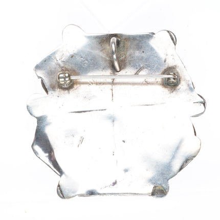 Lambert Homer Jr/Dan Simplicio Zuni sterling silver Gaan Dancer pendant/pin
