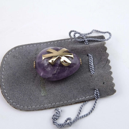 Ilias Lalaounis (1920-2013) 18k gold on Amethyst Easter Egg - Estate Fresh Austin