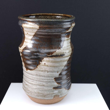 Ishmael Soto(1932 - 2017) Austin Texas Studio Pottery Abstract Vase - Estate Fresh Austin