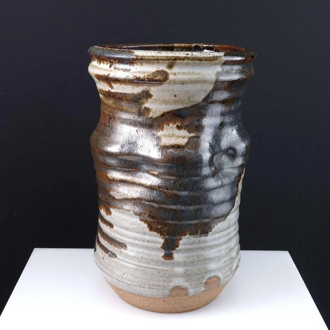 Ishmael Soto(1932-2017) Austin Texas Studio Pottery Abstract Vase - Estate Fresh Austin