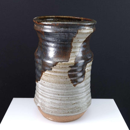 Ishmael Soto(1932 - 2017) Austin Texas Studio Pottery Abstract Vase - Estate Fresh Austin