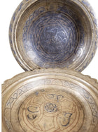 Islamic Brass Copper Silver Middle Eastern Bowls 18th-19th century Intricate Ha - Estate Fresh Austin