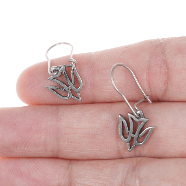 James Avery Descending Dove earrings and Celtic knot lapel pin/tie tac in sterling - Estate Fresh Austin