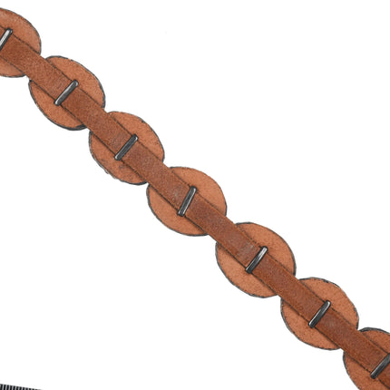 James Reid sterling silver concho belt - Estate Fresh Austin