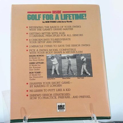Jim Flick Paul Runyan Signed First Edition Golf Superstars "Golf for a lifetime" - Estate Fresh Austin
