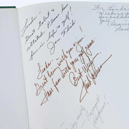 Jim Flick Paul Runyan Signed First Edition Golf Superstars "Golf for a lifetime" - Estate Fresh Austin