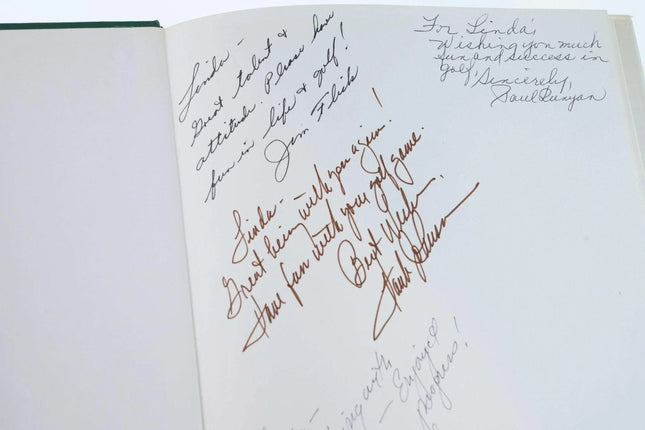 Jim Flick Paul Runyan Signed First Edition Golf Superstars "Golf for a lifetime" - Estate Fresh Austin