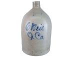 John O'Neil, Whitehall, New York Stoneware Whiskey Advertising Jug - Estate Fresh Austin