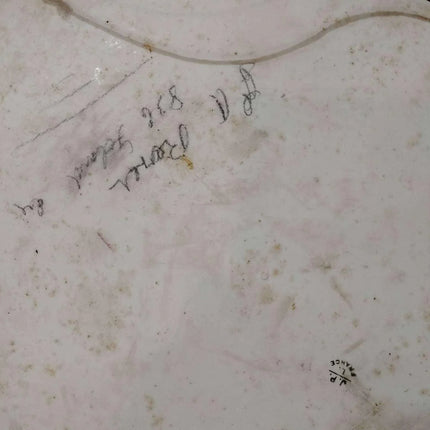 JPL Limoges Porcelain Plaque Jean Pouyat C.1900 Artist Signed 18" With Roses an - Estate Fresh Austin