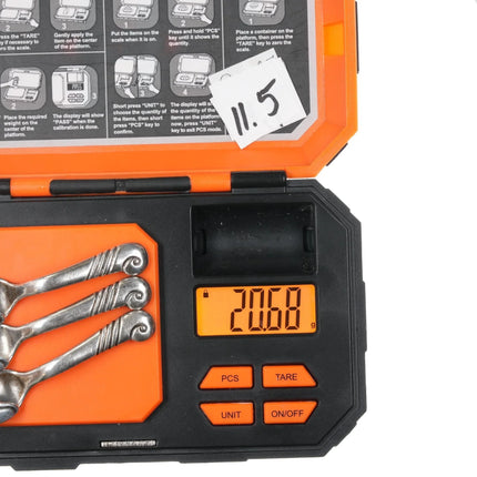 Kenneth Begay Navajo White Hogan Modernist Sterling salt spoons/ironwood bowl - Estate Fresh Austin