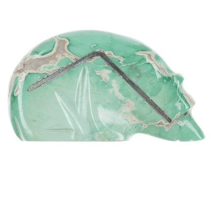 Kenny Chavez Zuni Variscite bear fetish - Estate Fresh Austin