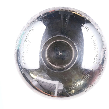 Koshiro Ueki Minister of Justice Presented Pure Silver Sake Cup - Estate Fresh Austin