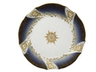 L Straus & Sons Cobalt Limoges Plate 8 3/8
