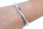 Lag Zuni Sterling heavy stamped cuff bracelet - Estate Fresh Austin