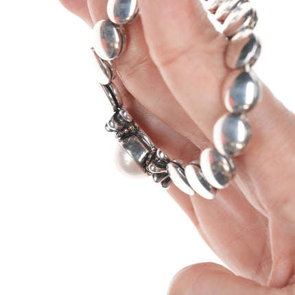 Lagos Caviar 18k/Sterling Mabe Pearl necklace - Estate Fresh Austin