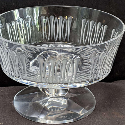 Lalique Isabelle Open Footed Candy Dish - Estate Fresh Austin