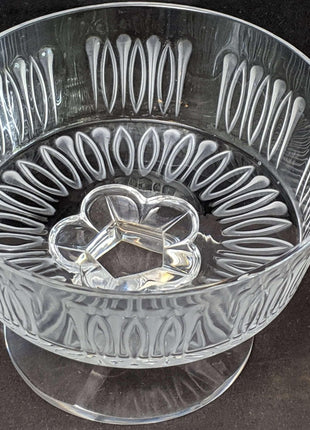 Lalique Isabelle Open Footed Candy Dish - Estate Fresh Austin