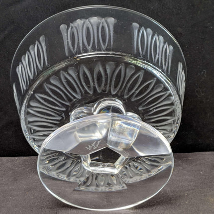 Lalique Isabelle Open Footed Candy Dish - Estate Fresh Austin