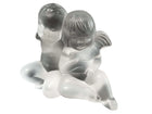 Lalique Twin Angels Figures 4.25