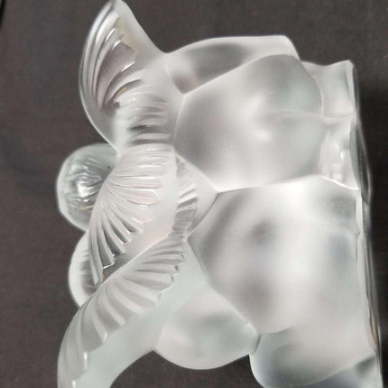 Lalique Twin Angels Figures 4.25" wide x 3.5" tall - Estate Fresh Austin