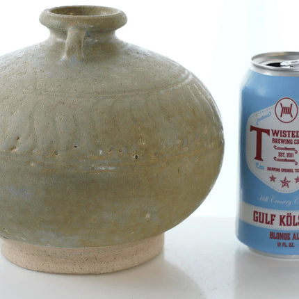 Large 15th Century Thai Sawankhalok Celadon Jar - Estate Fresh Austin