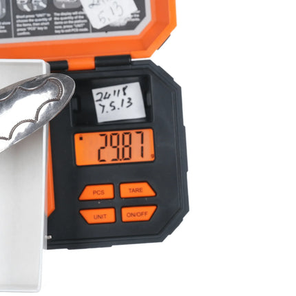 Large c1940's Navajo silver Hair piece - Estate Fresh Austin